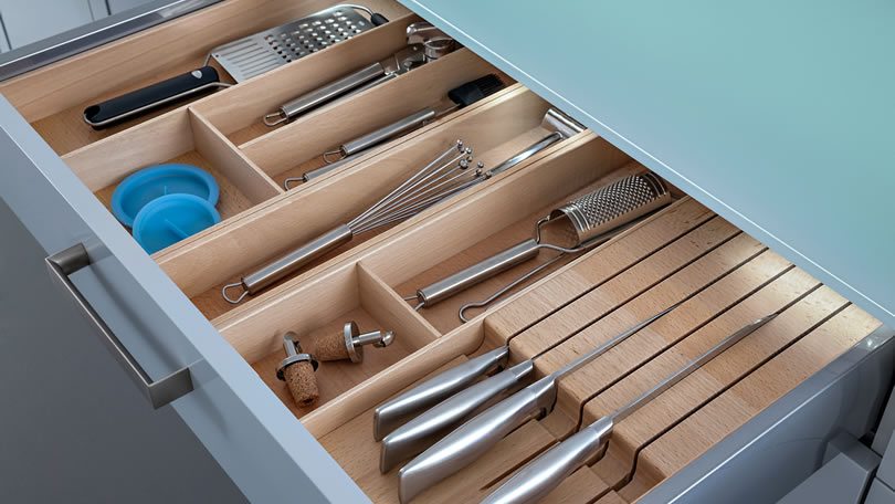 kitchen drawer organiser